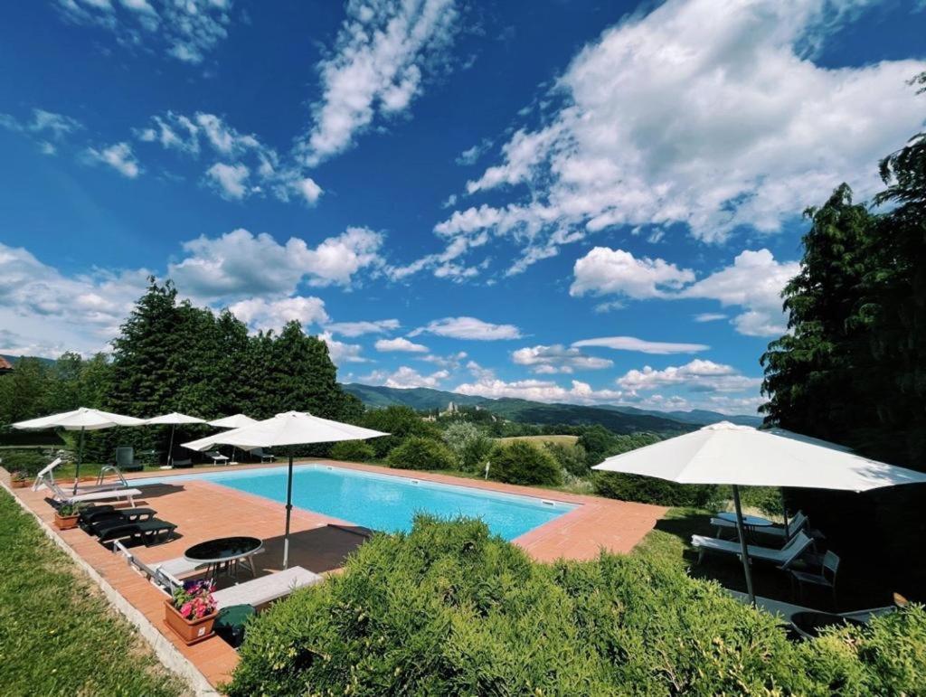 Borgo Romena Hotel Pratovecchio Bagian luar foto